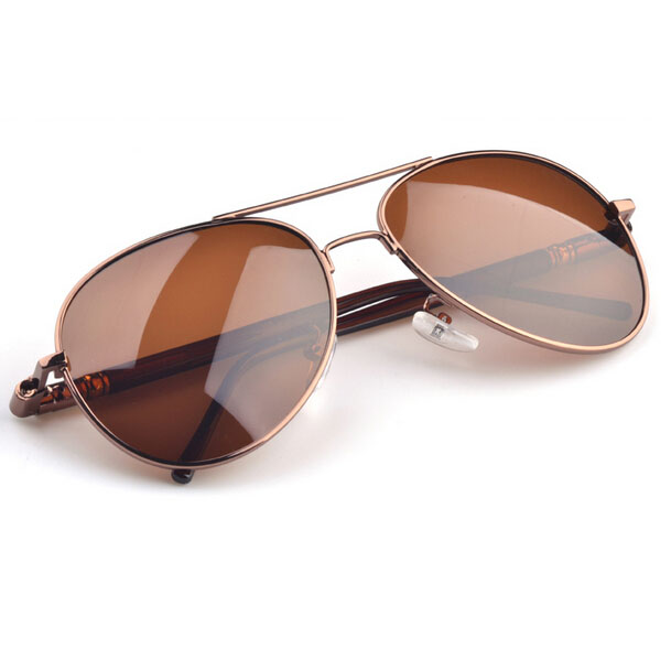 Men's Black Square Sunglasses With Brown Lens-lmd.edu.vn
